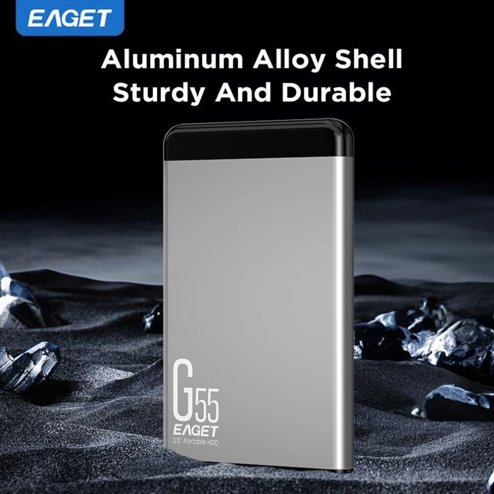 (500G) High-speed Usb 3.0 External Hard Drive Compact & Durable 2.5" Ssd With Usb-c To Usb-a Cable For Tablets, Games, Files, Videos