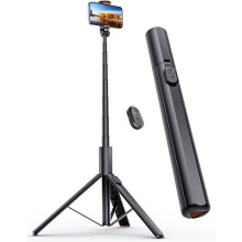 ANXRE 71"/180cm Phone Tripod Monopod, NT79 Extendable Selfie Stick Tripod for Cell Phone,Camera, Mobile Tripod Stand for Filming