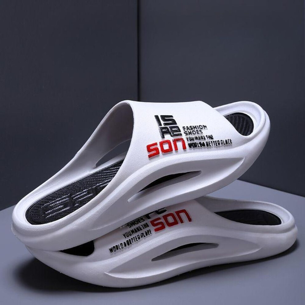 (white, 40-41) Cold Slippers For Men And Women, Sports, Eva, Non Smelly, Non Slip, Sports, Summer Home Use