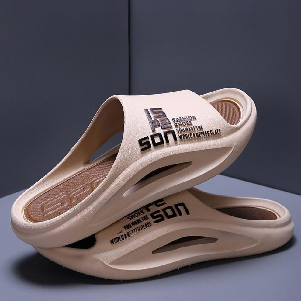 (coffee, 42-43) Cold Slippers For Men And Women, Sports, Eva, Non Smelly, Non Slip, Sports, Summer Home Use