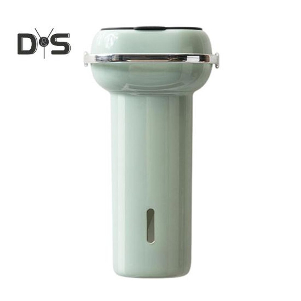 (green) Disposable Coffee Cup Dispenser Paper Cup Storage Rack Double-layered Desktop Cup Holder With Handle Wall-mounted Cup Organizer For Home Kitchen