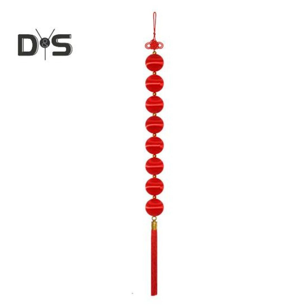 (as the picture, B) Chinese New Year Red Lantern Decoration Hanging Mini Lantern String Pendant Bonsai Ornaments For Spring Festival Home Shop Decor