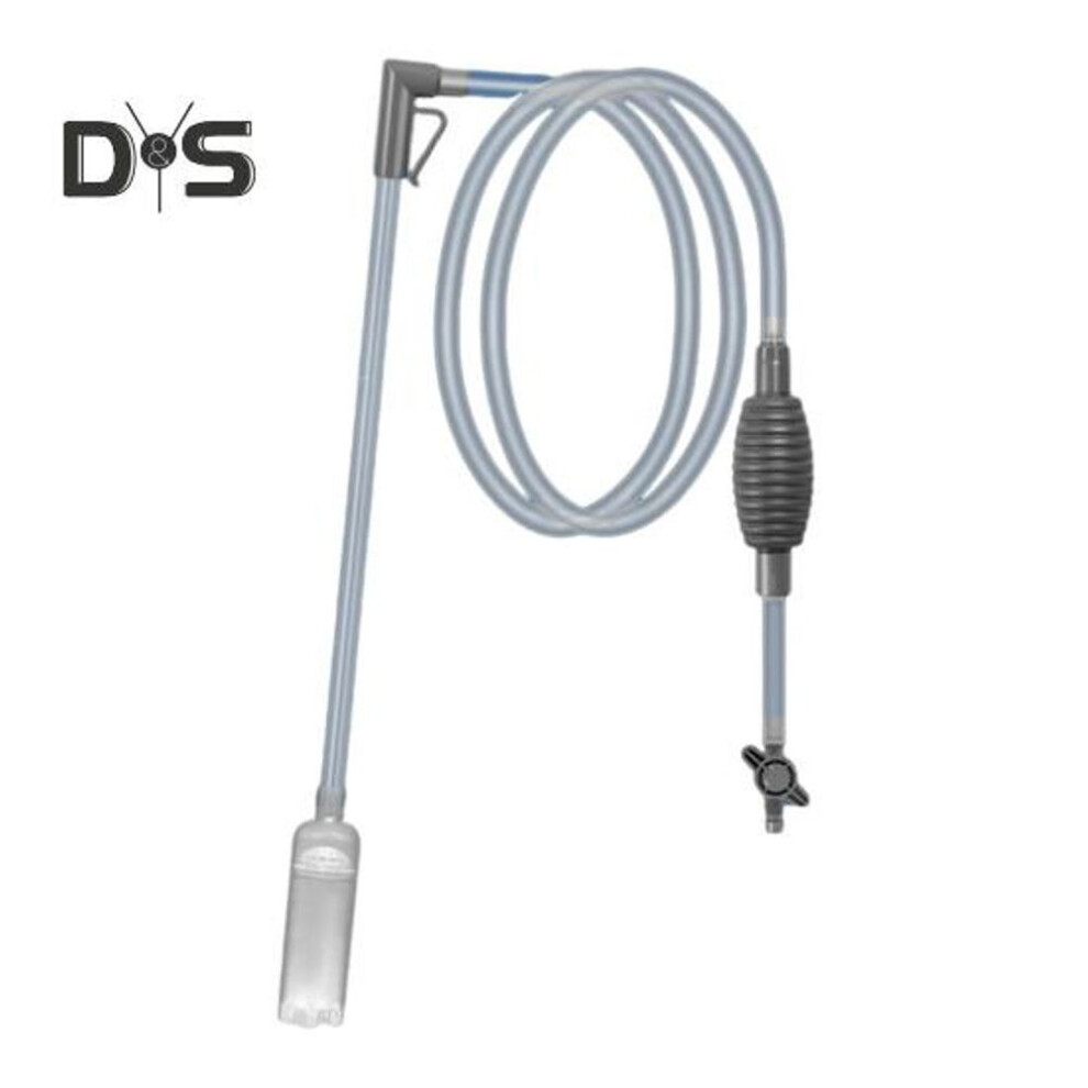 (as the picture, M) Fish Tank Cleaner And Aquarium Water Changer Hand Pump Siphon Vacuum Cleaner Kit For Small Tanks Gravel Sand Cleaning