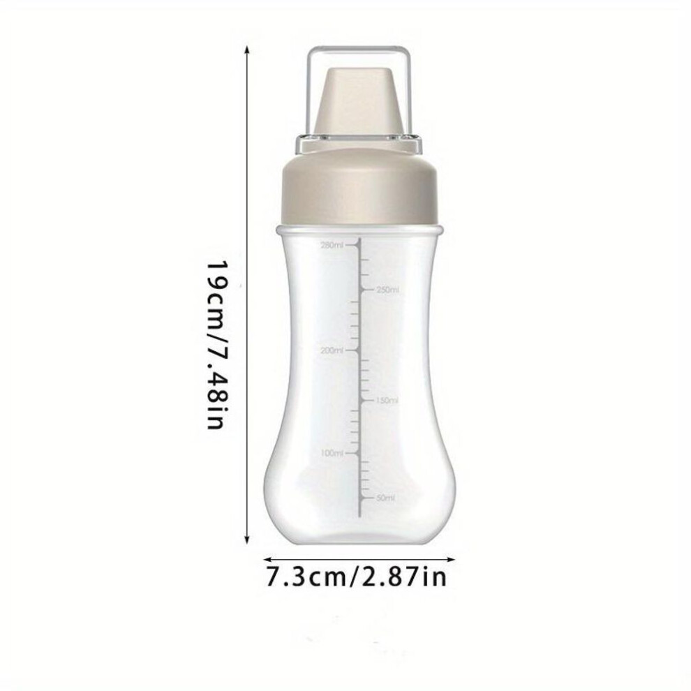 Plastic Squeeze Sauce Bottles - Leakproof,refillable Condiment Containers With Measurement Marks For Ketchup, Honey, Oyster Sauce Kitchen Essentials