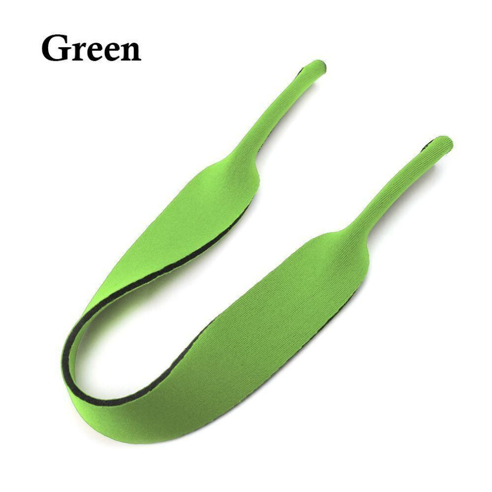 (green) Adjustable Band Interchangeable Neck Cord Sunglasses Rope Glasses Strap Eyeglasses String