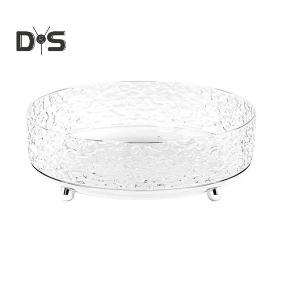 (white, L) Cosmetic Storage Tray 360-degree Rotating Organizer Large Capacity Multipurpose Makeup Brush Holder Spice Rack