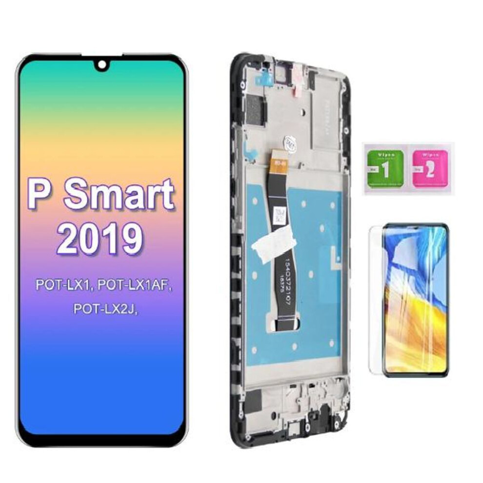 Lcd With Frame For Huawei P Smart 2019 Pot-lx1 L21 Lx3 Lcd Display With Touch Screen Assembly