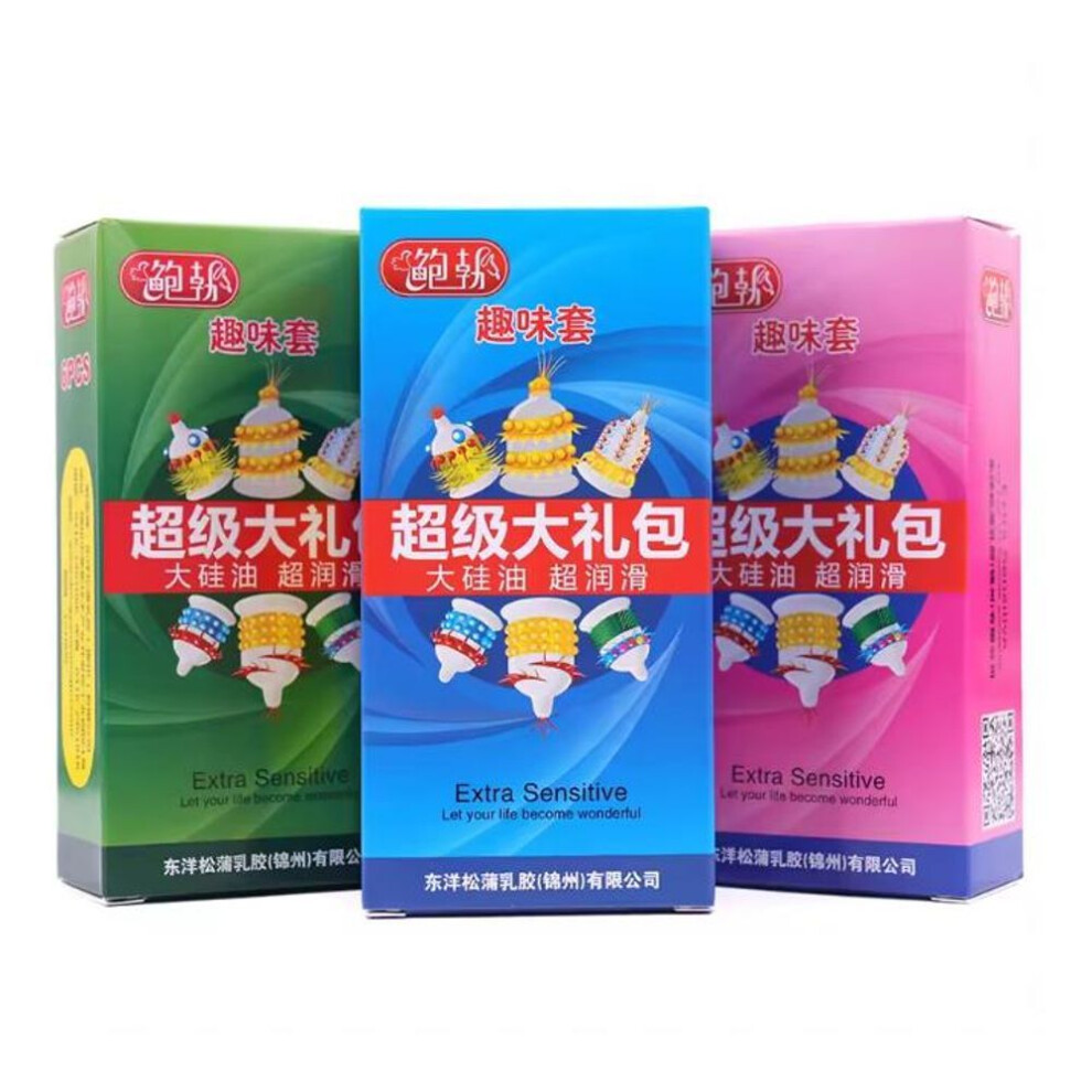 6Pcs Spike Condoms with tendrils for men delay ejaculation long lasting G-spot Stimulation Penis Sleeve Ribbed Dotted Condom