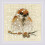 RIOLIS Sparrow Counted Cross Stitch Kit-4""""X4"""" 14 Count 1
