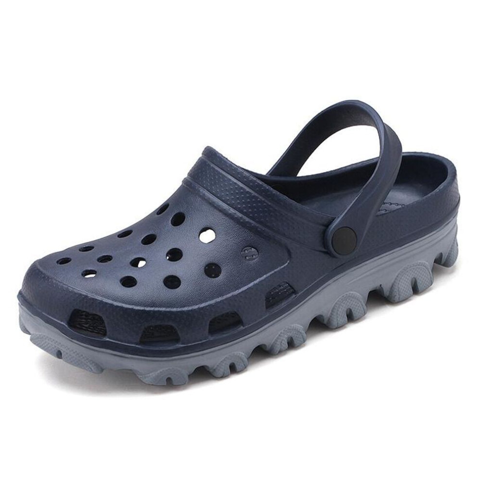 (gray, 38) Men Women Slippers Summer Beach Slippers Couple Indoor Bathroom Slippers Black House Shoes Man Casual Flip Flops Lovers Platform Sandals