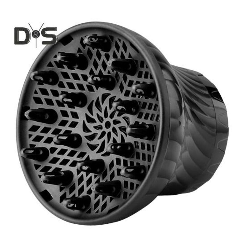 (black) Universal Hair Diffuser Hair Dryer Diffuser Attachment Women Long Thick Curly Wavy Hair Volumizing Blow Dryer Diffuser Nozzle Replacement
