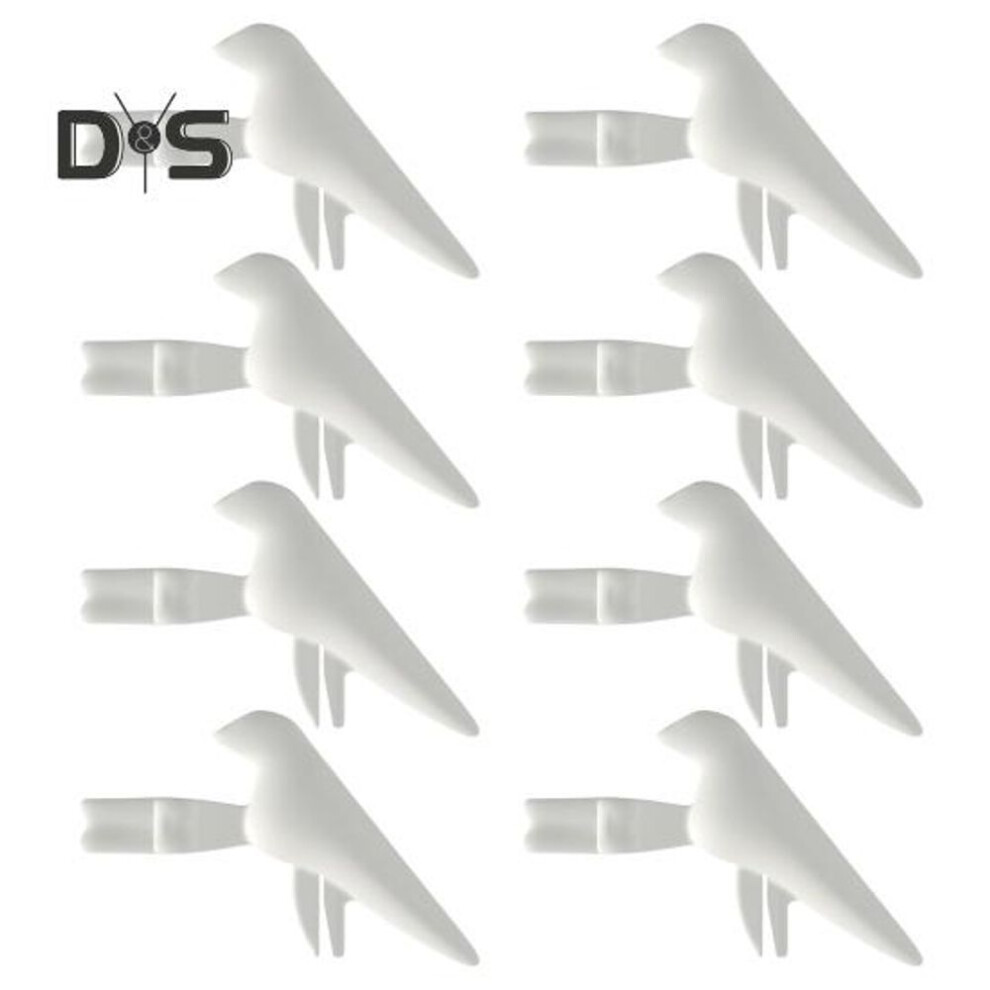 (as the picture, 8pcs) Plant Propagation Station Bird Shape Stem Holder Hydroponic Plant Propagation Buddy Plant Stem Support for Cuttings Shoots Stems Sprouts