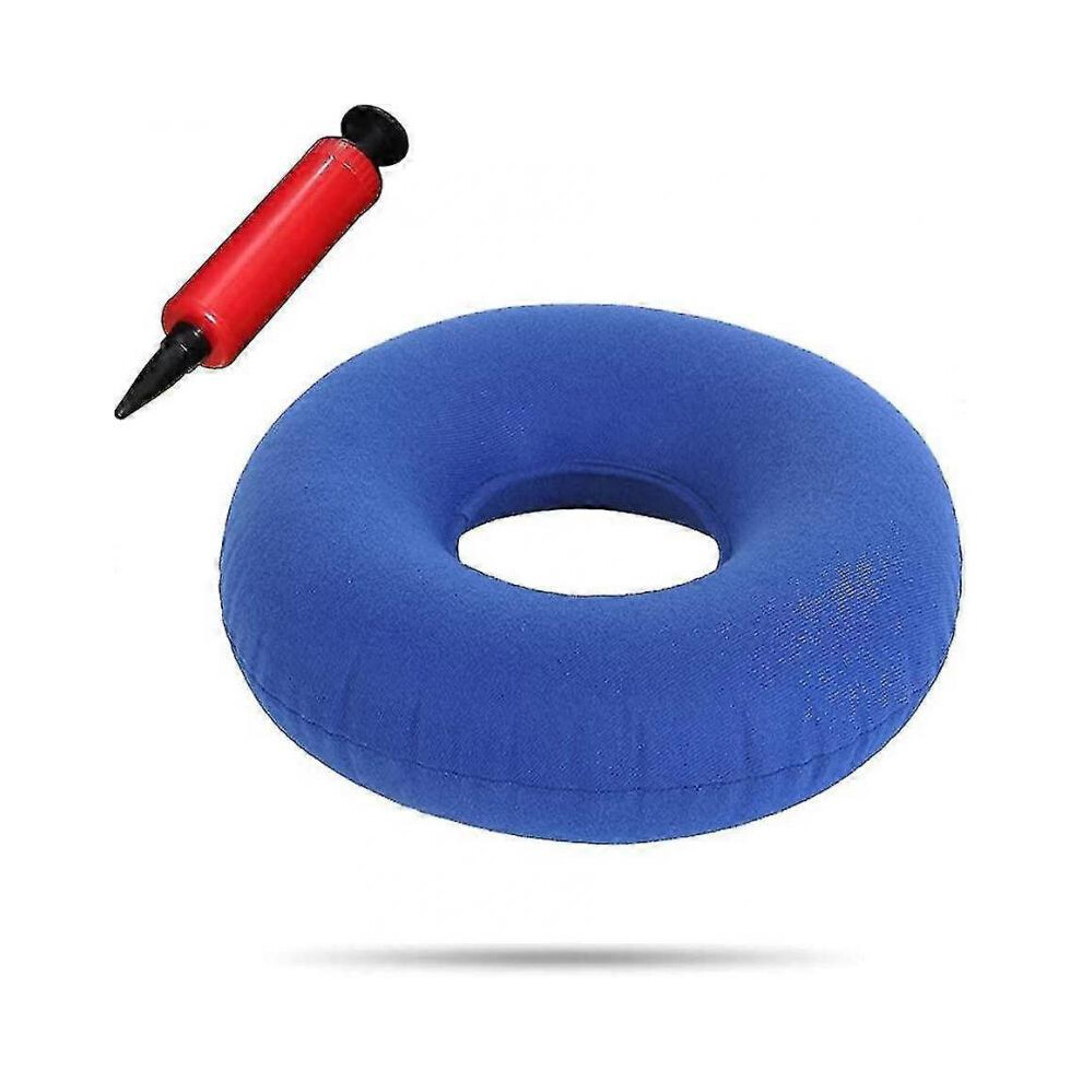 Hemorrhoids Seat Cushion Inflatable, Inflatable Seat Cushion Orthopedic, Donut Seat Cushion Orthopedic, Inflatable Cushion Soft Seat Ring with Pump, S