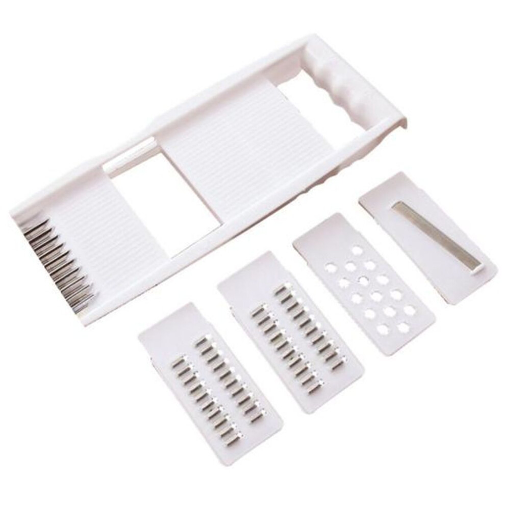 1 Set Easy to Clean Fruit Shredder Sharp Practical Manual Chopper Potato Carrot Cutter