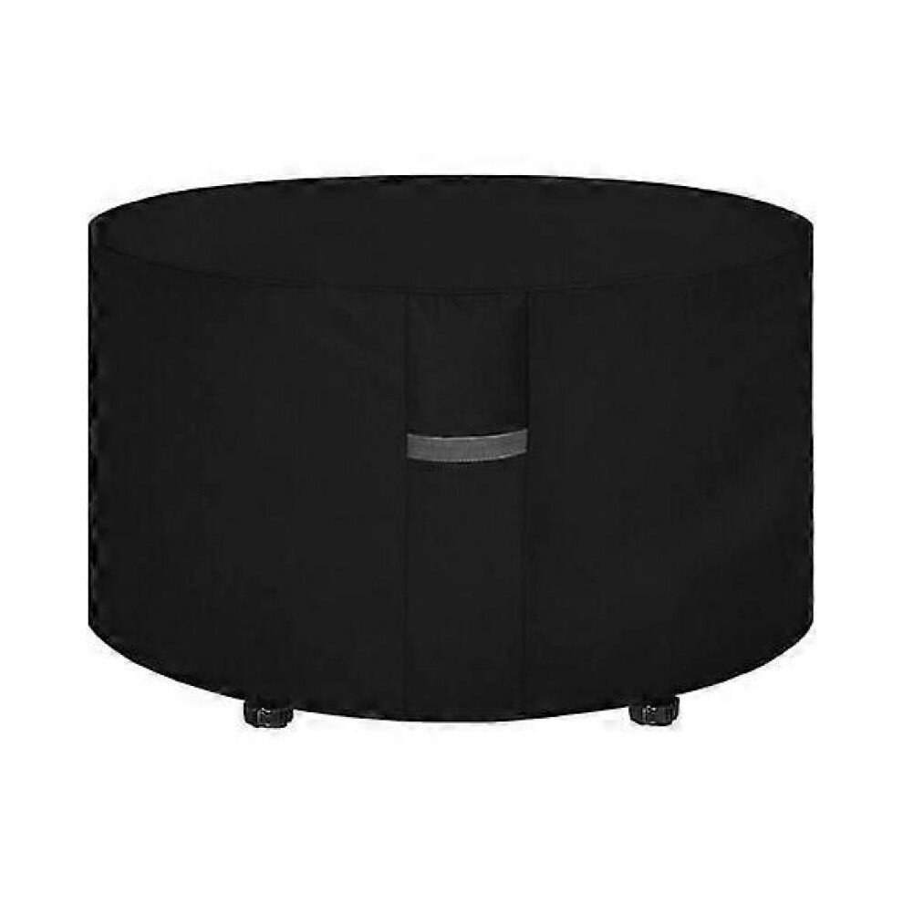 Garden Table Cover with Vent, Waterproof, Windproof, UV Resistant, Tear Resistant, Round (128x71cm)-image-OPC-PH6BK55-NEW