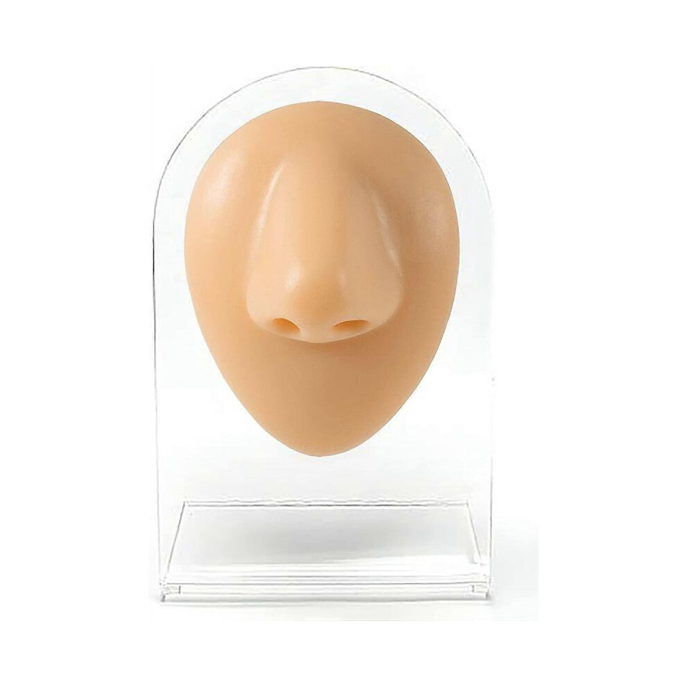 Soft Silicone Flexible Model Body Parts Display for Acupuncture Manikin Simulation Teaching Tool (Nose)