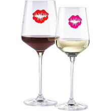Wine Glass Markers Set of 6 Silicone Beverage Glass Charms and Wine Charms Labels with Suction Cups