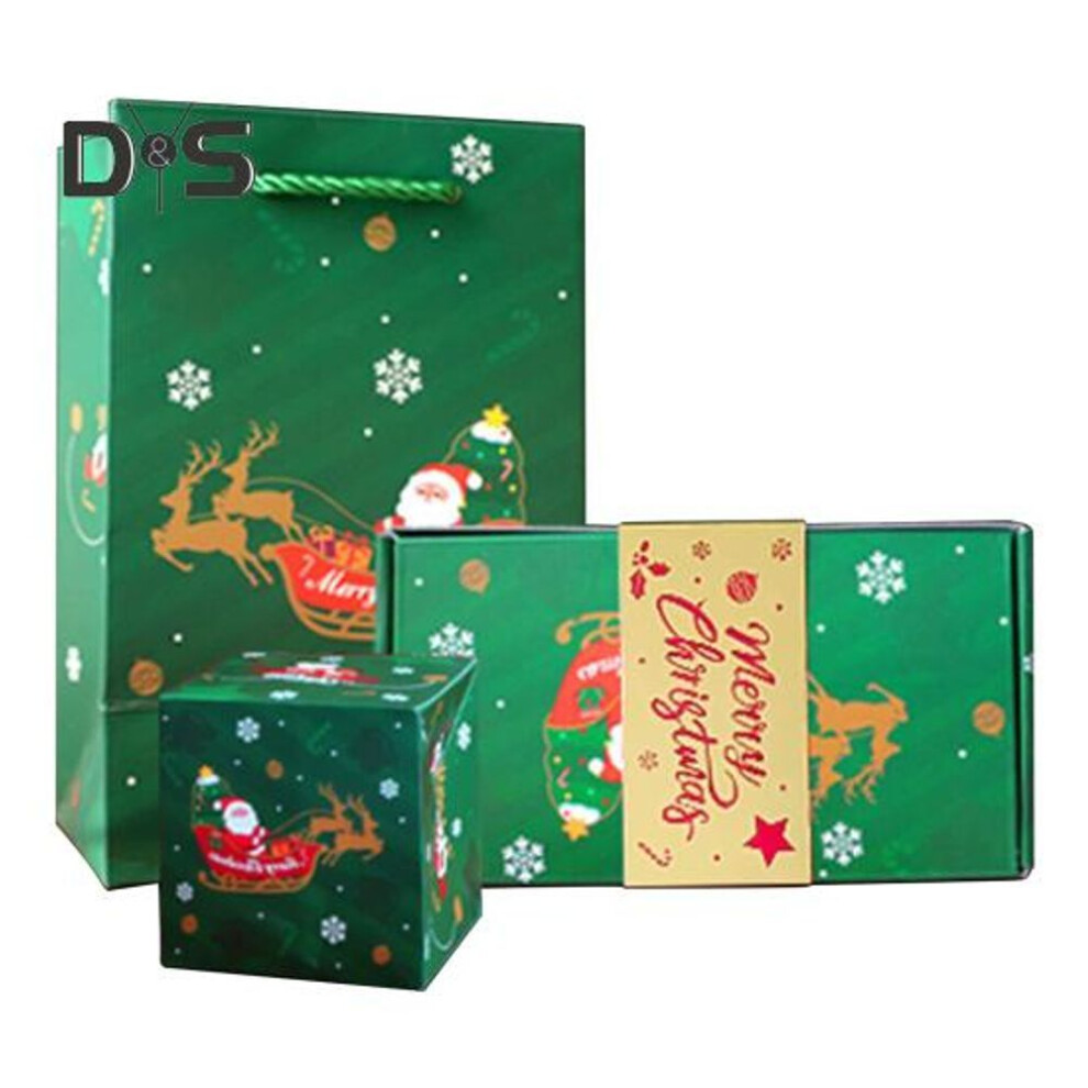 (green, 16pcs) Surprise Gift Box Set Pop Out Cash Gift Box for Christmas Surprise Gift Box with Folding Pop-Up Cards for Christmas Birthdays Weddings