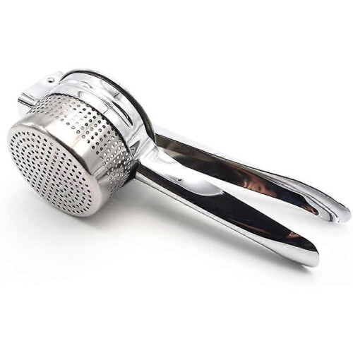 Stainless Steel Potato Masher Fruit Press with Handles 2