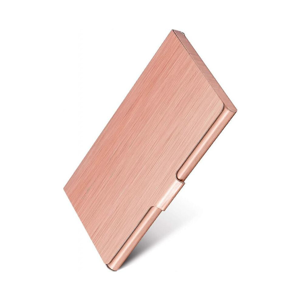 Metal Business Card Holder for Men & Women, Pocket Business Card Case Slim Business Card Wallet