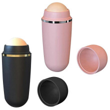 2 Oil Absorption Rollers Oil Absorption Volcano Facial Roller Facial Oil Control Massage Portable Oil Absorption Wheel