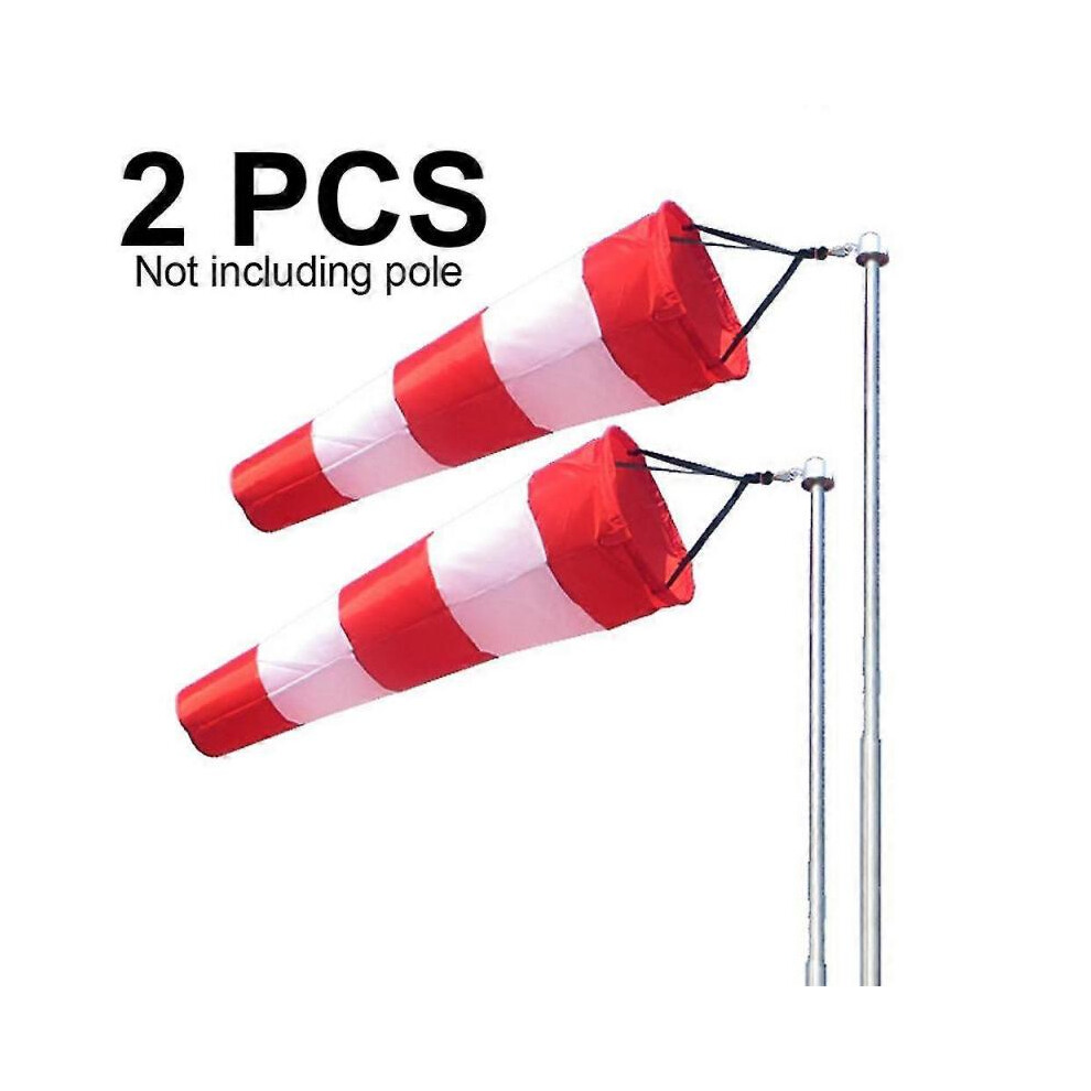 2 Pcs Hanging Outdoor Wind Vanes And External Anemometer Rotating Air Sock Not,Specified