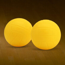 (5 Inch 2pcs) -Replacement Balls with Air Pump, Strong PVC Inflatable Mini Volleyball for Lawn, Beach Volleyball,