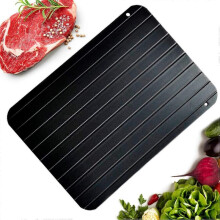 Fast Defrosting Tray for Frozen Food Thawing - Plate Defrost Meat for Frozen Meat & Food, Defrosting Mat