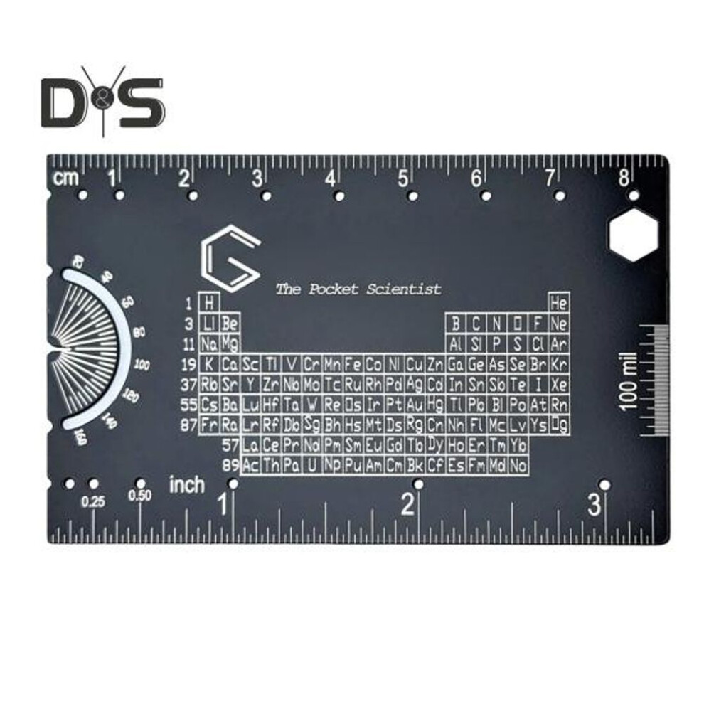 (as the picture, E) Engineering Ruler Pocket Engineer Protractor Scale Ruler Stainless Steel Metric Inches Mini Multi-tool For Engineers Architects Machinists