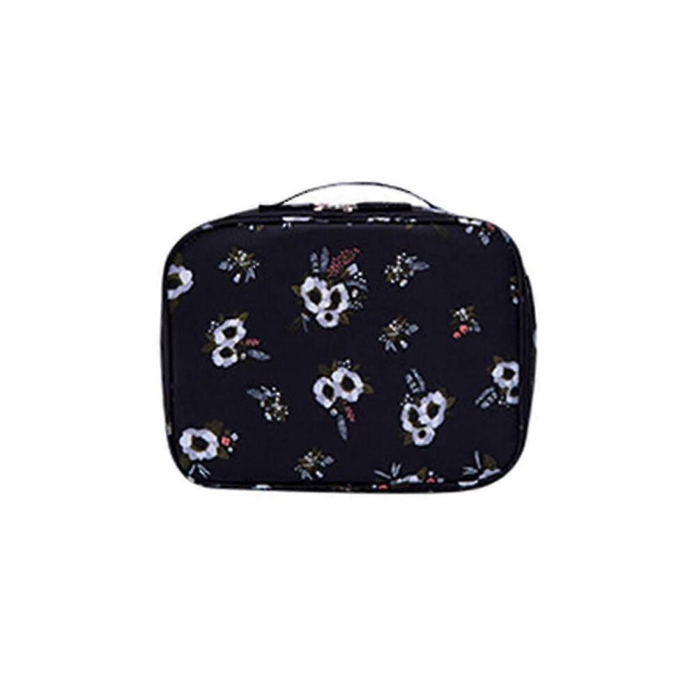 Travel Cosmetic Bag Makeup Cosmetic Case Organizer Waterproof Wash Bag with Adjustable Divider