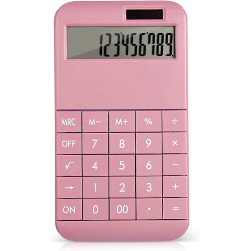 Basic Standard Calculator 12 Digit Desktop Calculator with Large LCD Display