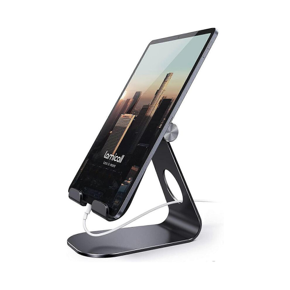 Tablet Stand Adjustable, Tablet Holder: Table Stand Base Compatible with Tablets, Such as iPad 2018 Pro 9.7, 10.5, Air Mini 2 3 4, Accessories