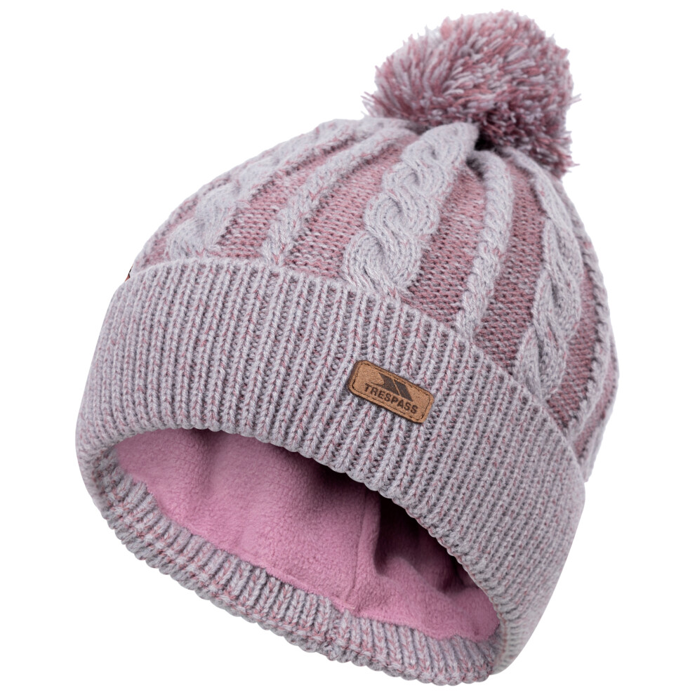Trespass Womens Beanie Knitted Hat Ski - Elle