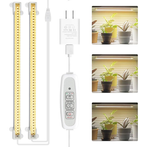 LED Plant Grow Light Strips Full Spectrum