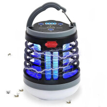 Mosquito Killer Light 800V Electric Bug Killer USB Rechargeable Camping Light Outdoor Mosquito Repellent with Camping Light Ant Killer
