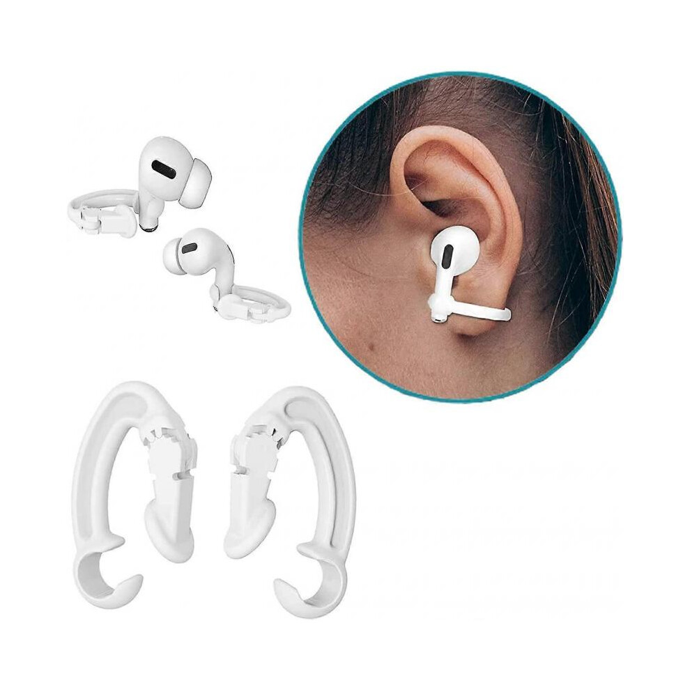 Anti-Lost Earhooks - 2 Pairs Anti-Slip Ear Tips, Anti-Drop Ear Clips - Compatible With Apple Airpods 1/2/Pro Not,Specified