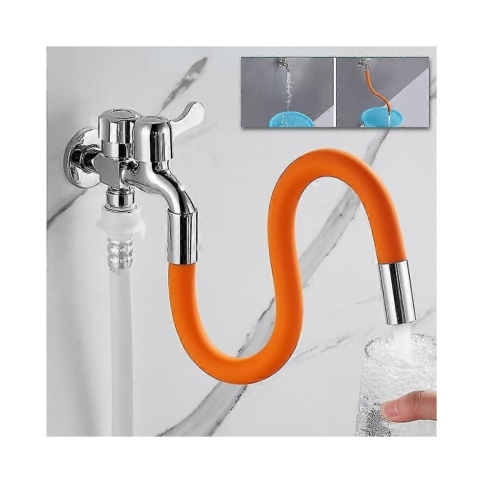 Swivel Aerator Adjustable Faucet Extension, 360 Adjustable Spout Diffuser Filter, Kitchen Faucet Extension