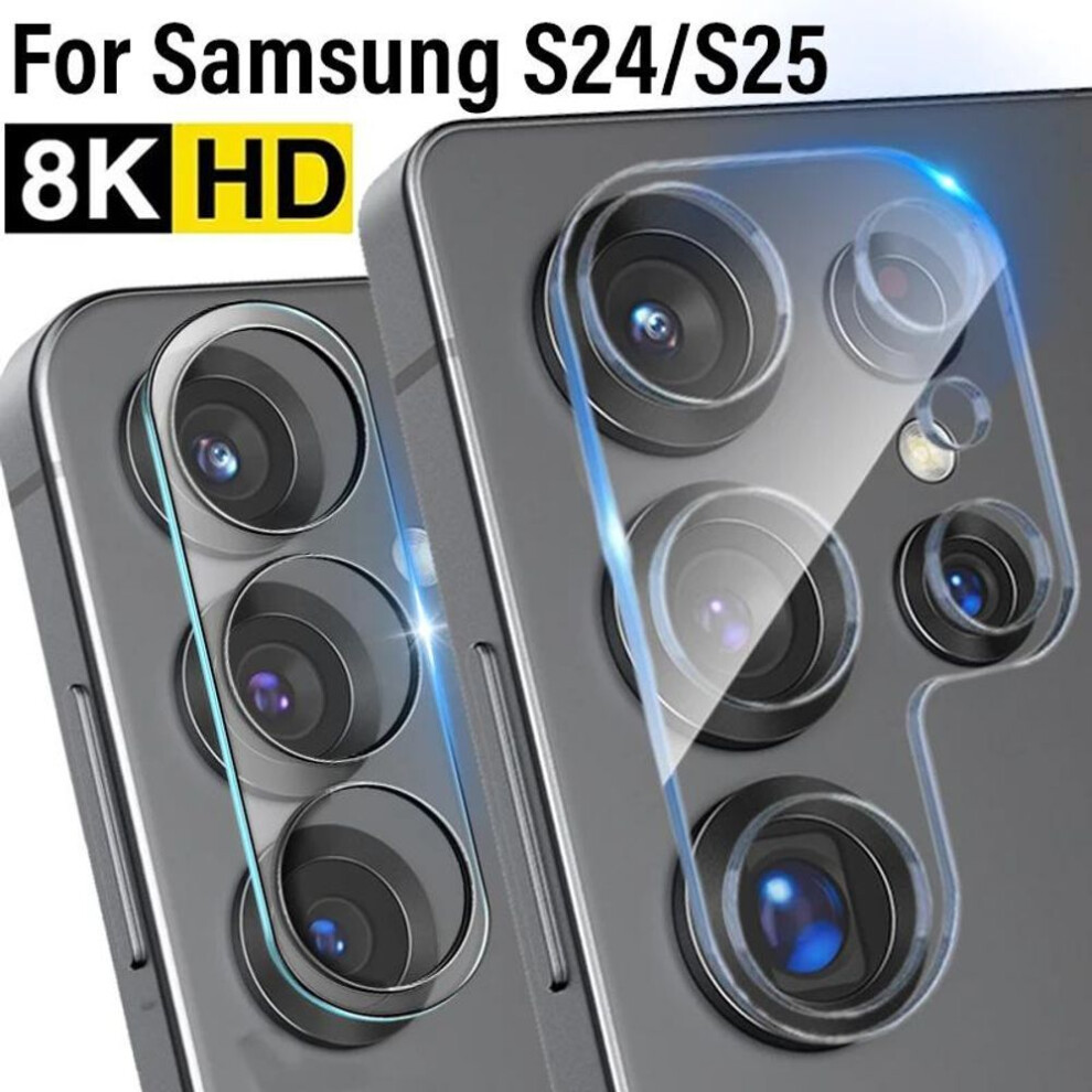 (Transparent, Samsung S24) 3 Pcs 9H Camera Protective Tempered Glass For Samsung Galaxy S24/S25 5G Camera Lens Protector Film For Samsung S24+ S25+ S2 4255324683798