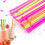 100-Pack Plastic Spoon Straw Stirring Coffee Spoons 4