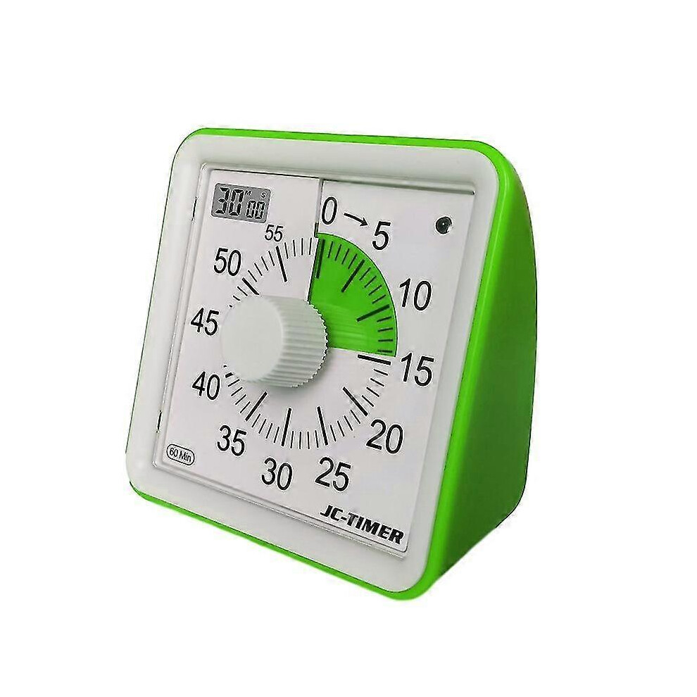 Visual Timer 60-minute Silent Countdown Timer for Kids And Adults Time Management Tool for Kitchen Classroom