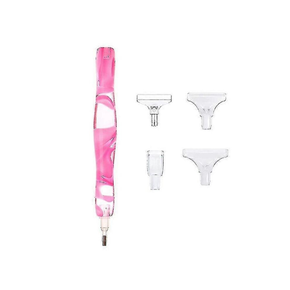 Handmade Resin Diamond Painting Pen Tools, Diamond Art Pen Placers And 4 Clays