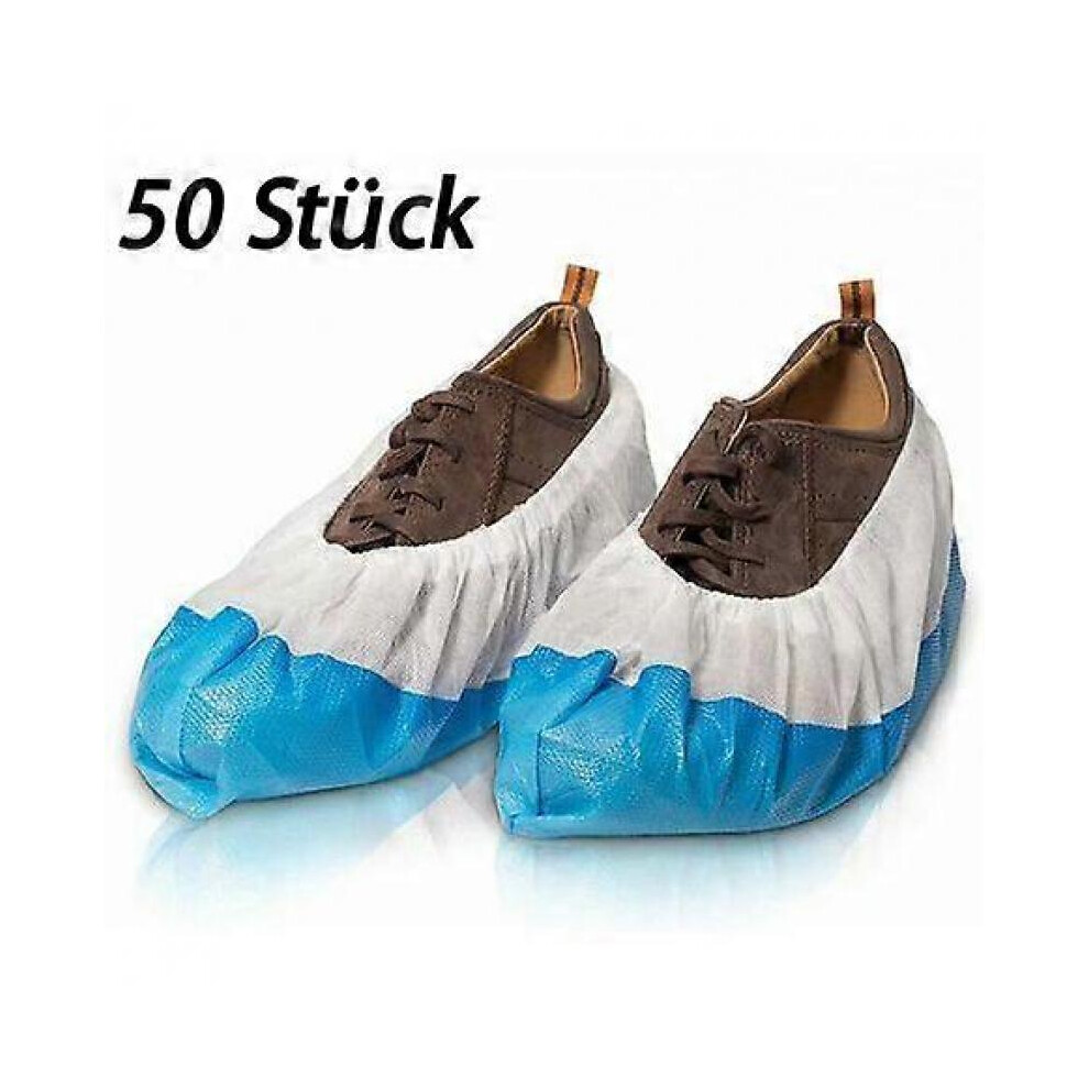 50 Pack Super Rip Resistant Overshoes 17x42CM