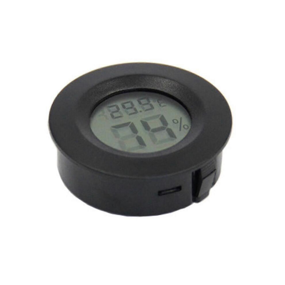 2-pack Mini Hygrometer Thermometer Digital Lcd Monitor Indoor Outdoor Humidity Meter Gauge for Humidifiers Dehumidifiers Greenhouse