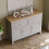 Vida Designs (Grey & Oak) Arlington Sideboard 2 Drawer 3 Door Storage Unit 5