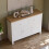 Vida Designs (White & Oak) Arlington Sideboard 2 Drawer 3 Door Storage Unit 5
