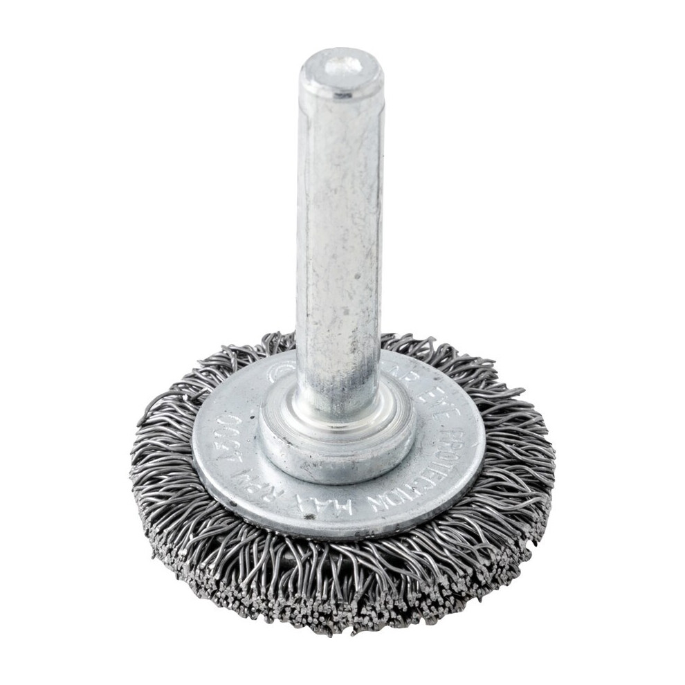 30X5MM Shaft Mounted Rotary Wire Brushes 30SWG.