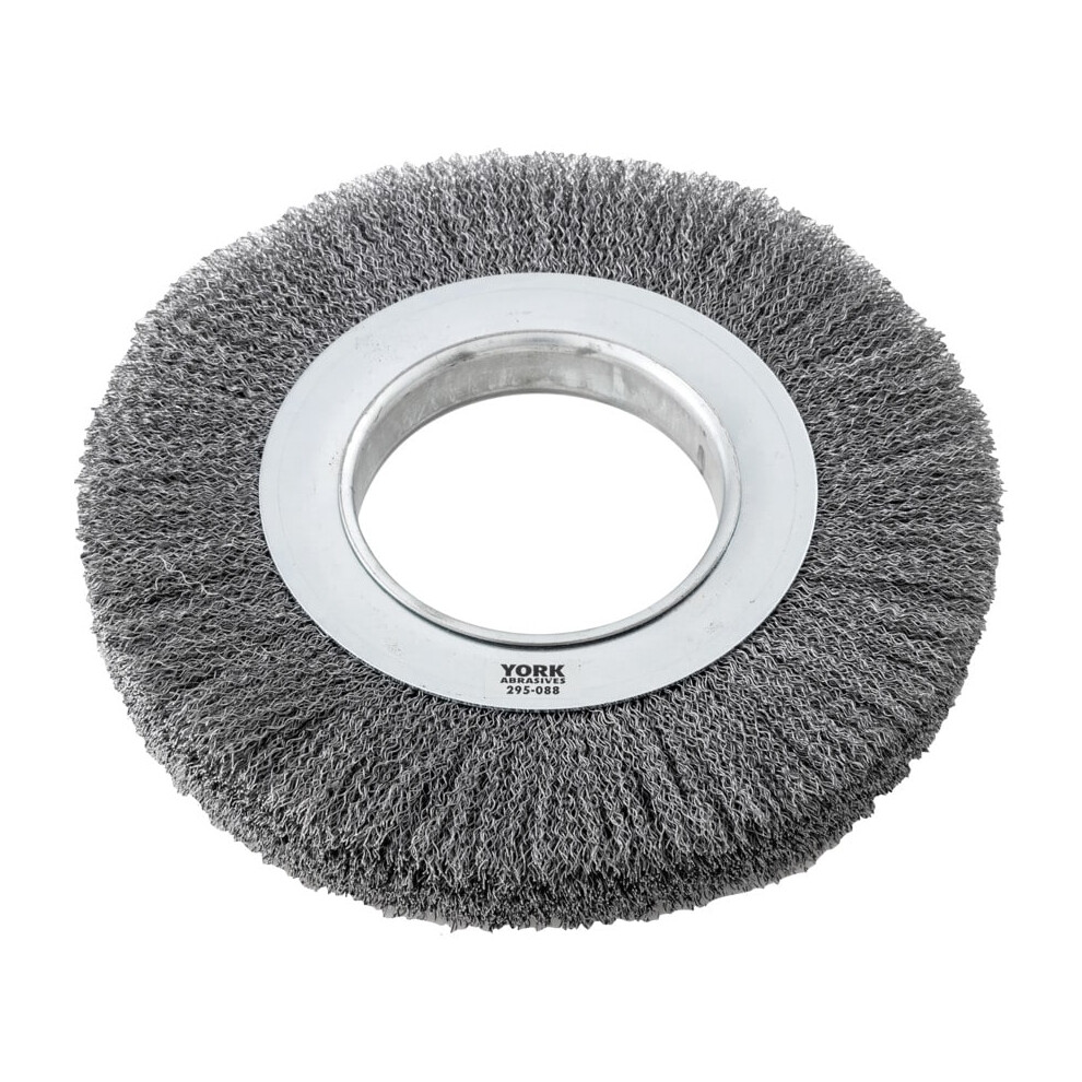 Industrial Rotary Wire Brush - Crimped - 30 SWG - 250 X 29 X 100MM