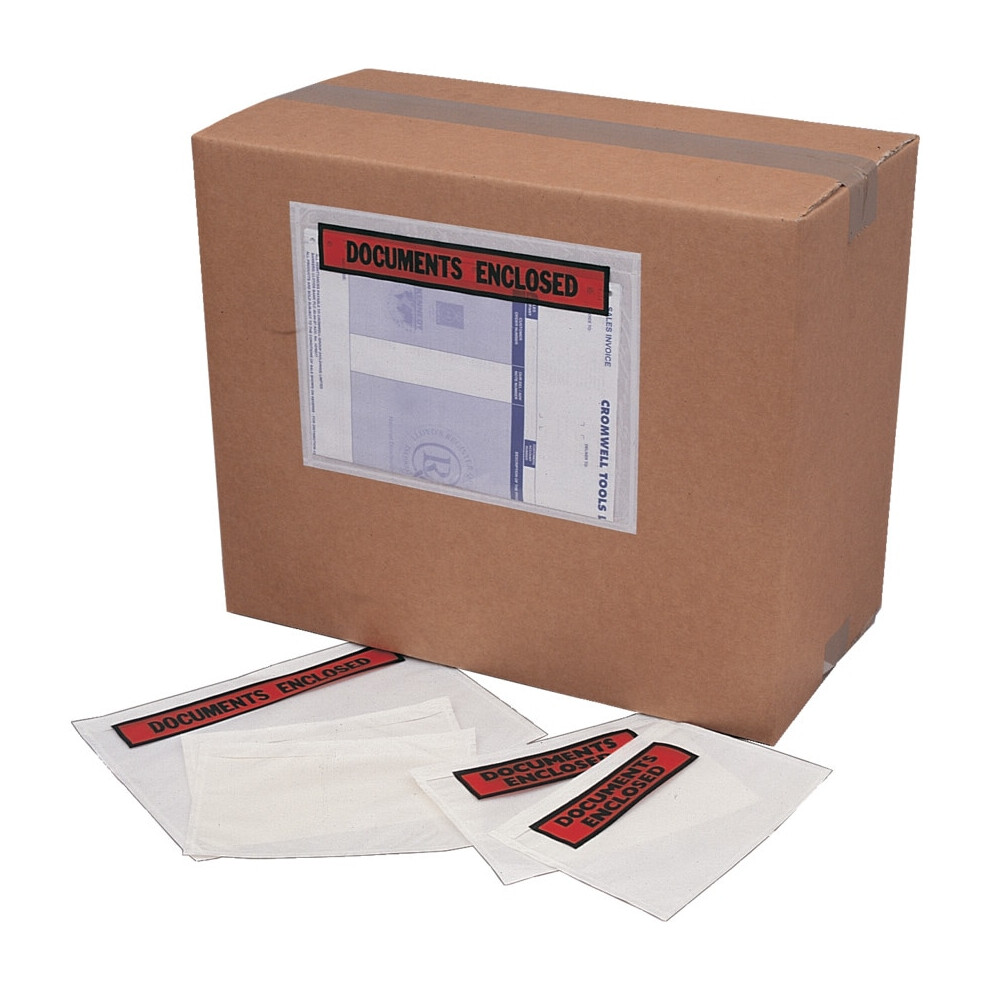 A7 Documents Enclosed Packing List Envelopes (1000)