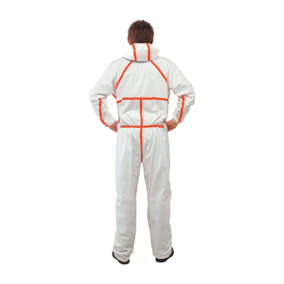 4565 Hooded White Coveralls - CE Type 4/5/6 (2XL)
