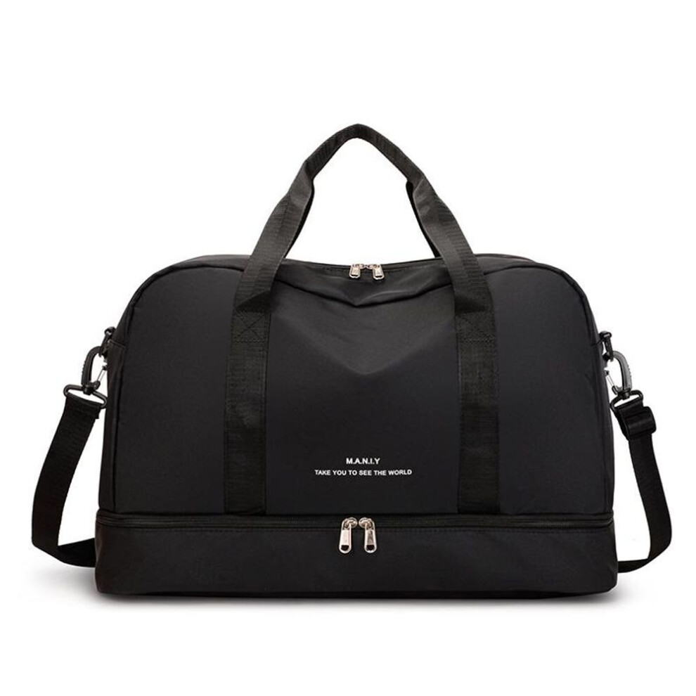 (black, Medium) Women Handbag Nylon Luggage Bags For Women Crossbody Bag Men's Travel Bag Casual Ladies Fashion Shoulder Bag